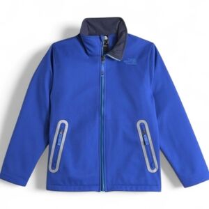 The North Face Kids Blue Softshell Jacket